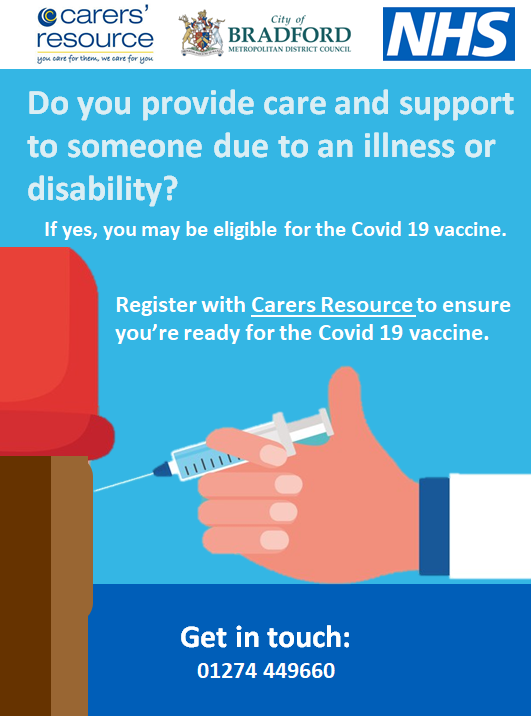 BRADFORD CARERS COVID POSTER