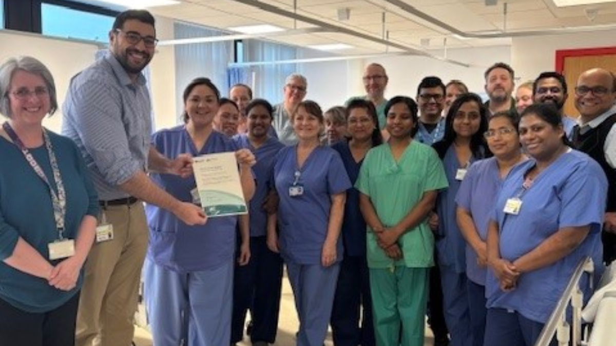 Airedale endoscopy unit with JAG accreditation certificate