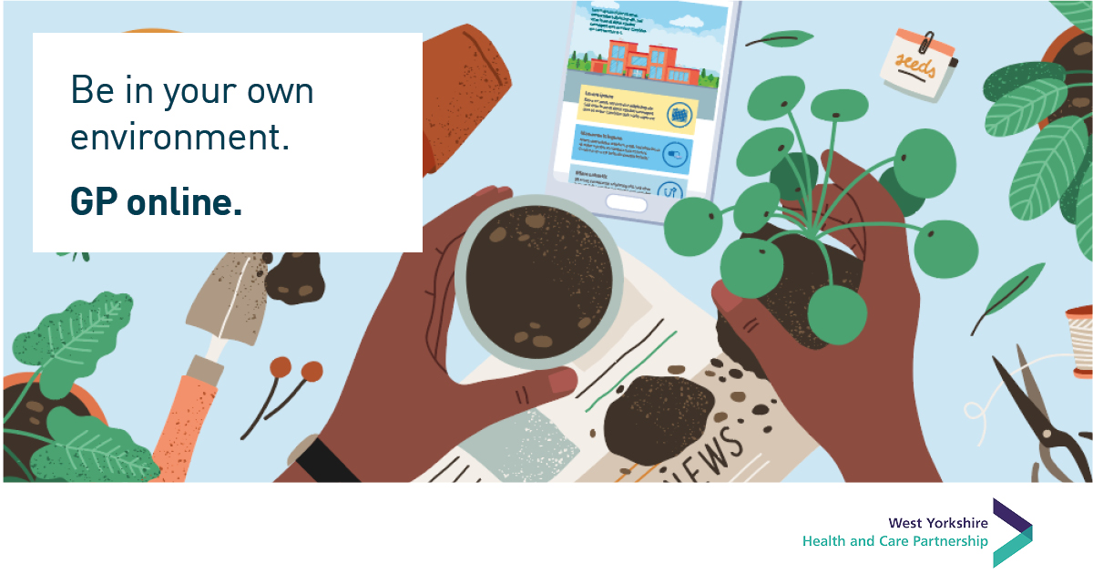 5. Be in your own environment.  GP online