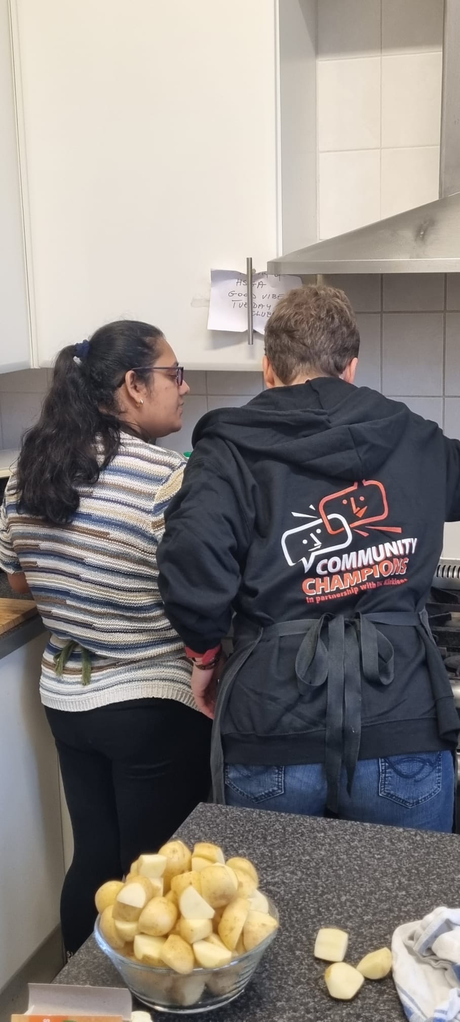 Community champions in the kitchen