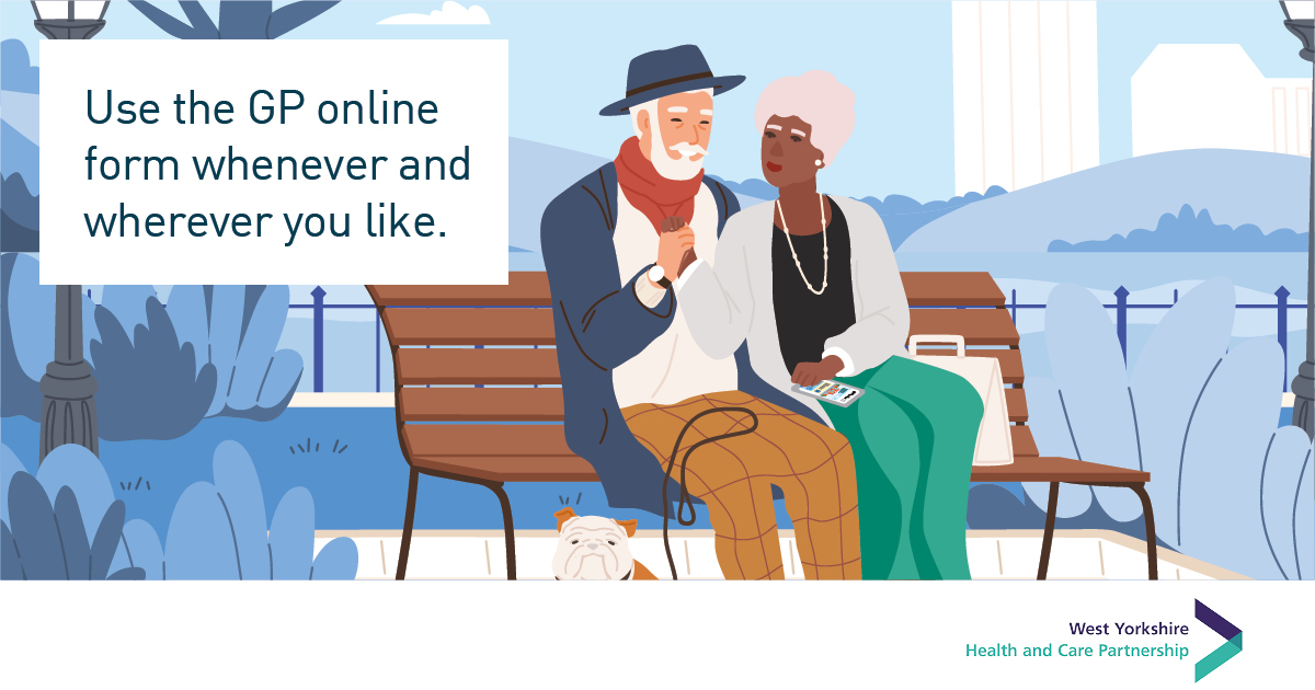 2. Use the GP online form whenever and wherever you like