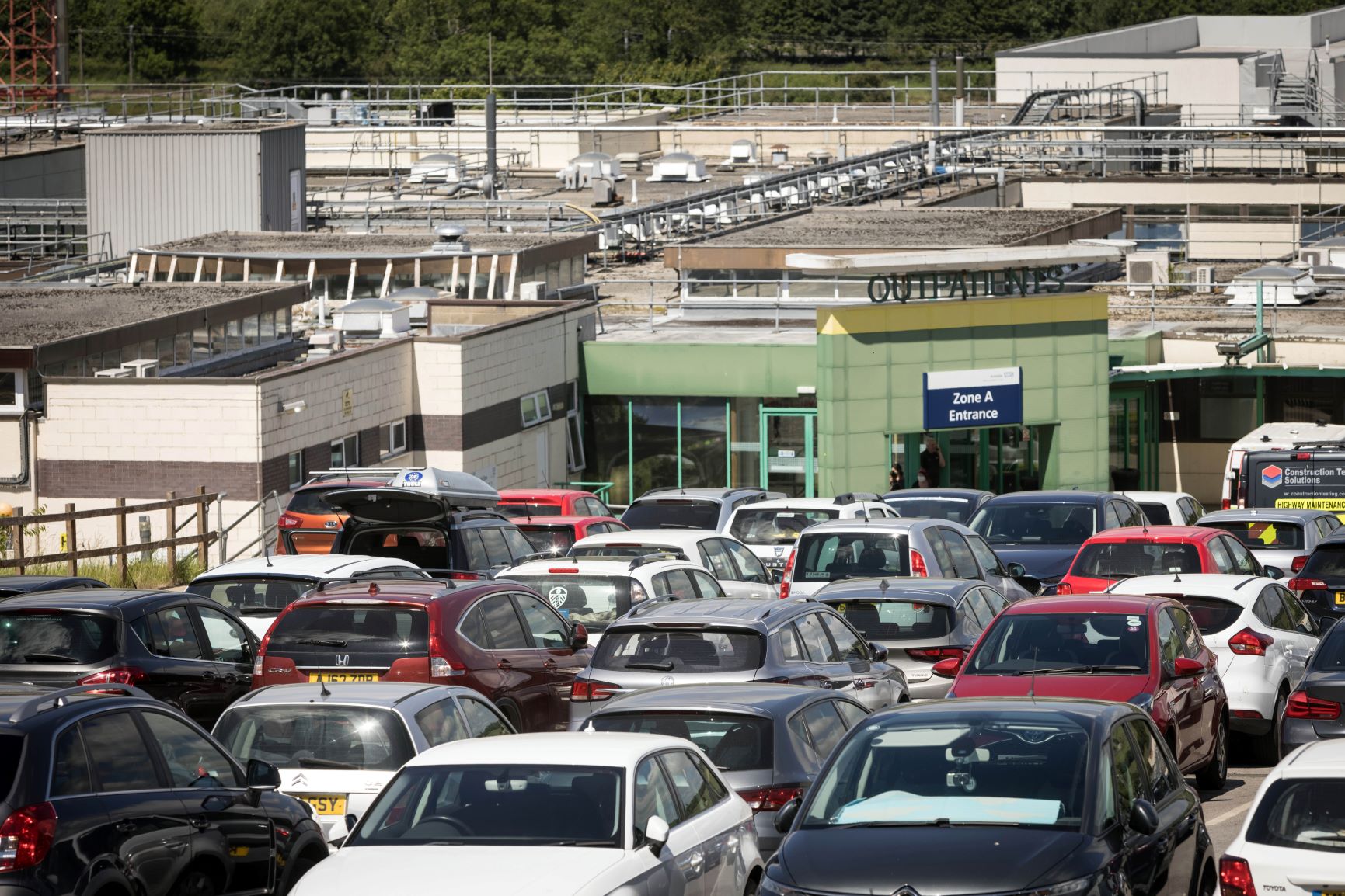 Airedale Hospital car park