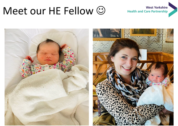 Meet our health inequality fellow. Sarah and baby.png